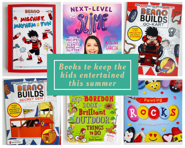 Summer Holiday Activity Books to keep kids entertained