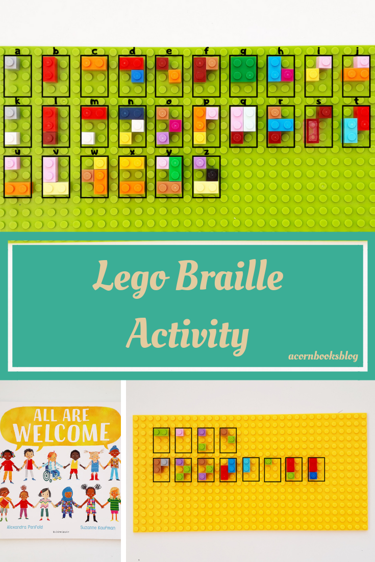 Lego Braille Activity for kids